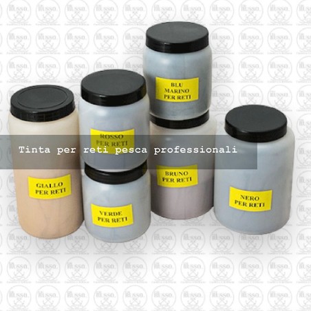 Tinta per reti pesca professionali